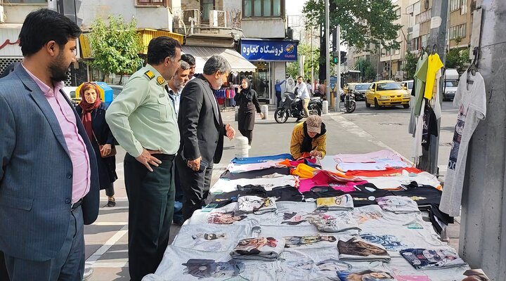 رفع سد معبر در بازارچه خیابان مدرسه توسط شهرداری گلستان