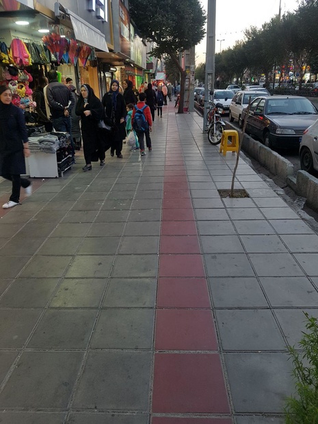 تیغ قانون بر سدمعبر؛ خیابان برای مردم است! پیادهروهای بلوار اصلی گلستان آزاد شدند!
