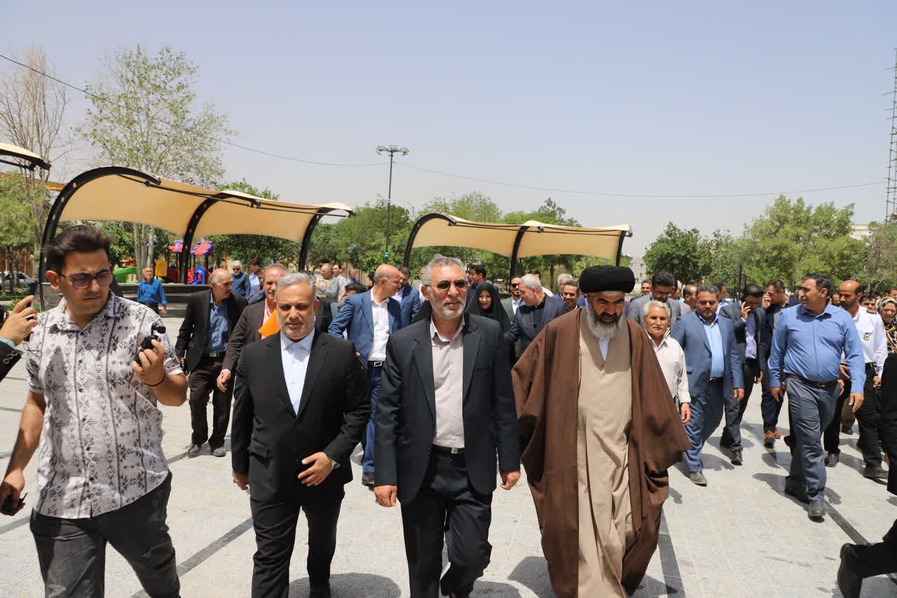 افتتاح بزرگترین بوستان آئینی مذهبی، فرهنگی و گردشگری ولایت در استان تهران، شهر گلستان
