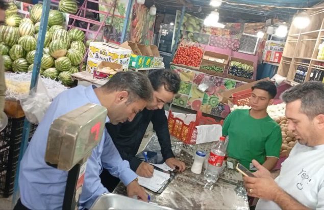 اخطار ۴۸ ساعته به صنوف و مغازه‌داران مزاحم در خیابان سبزدشت