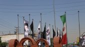 گلستان در سوگ امام راحل سیاه‌پوش شد