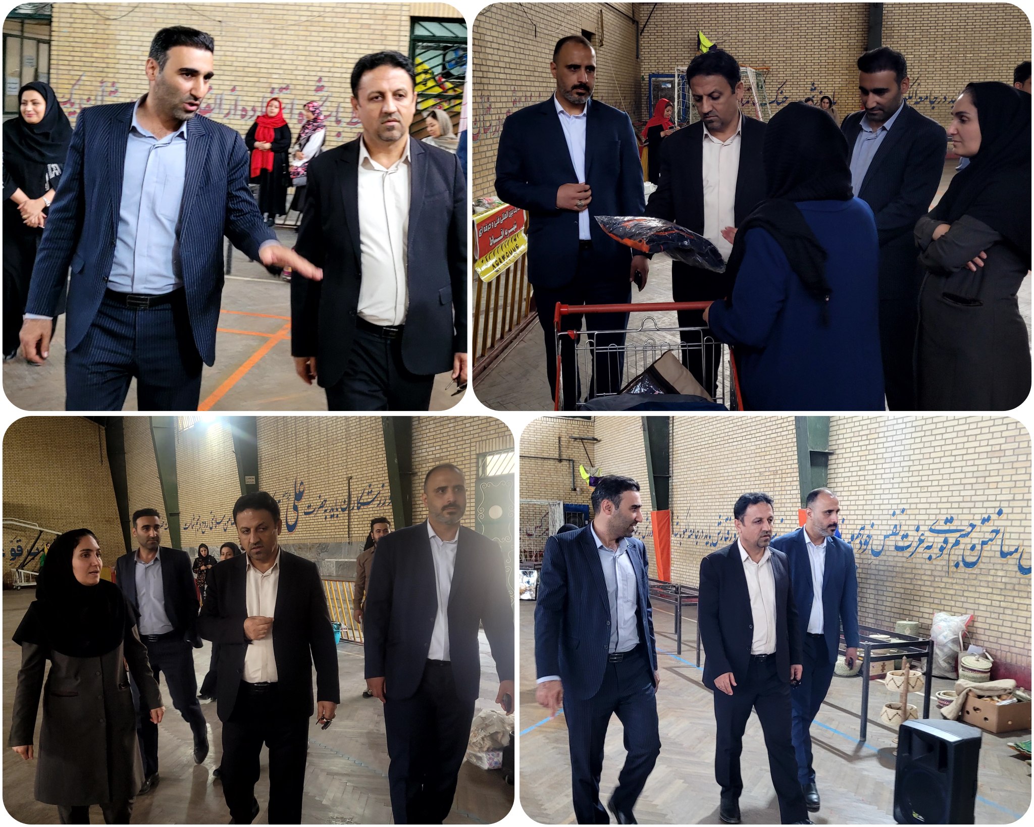 آغاز بکار نمایشگاه صنایع دستی شهر پرند