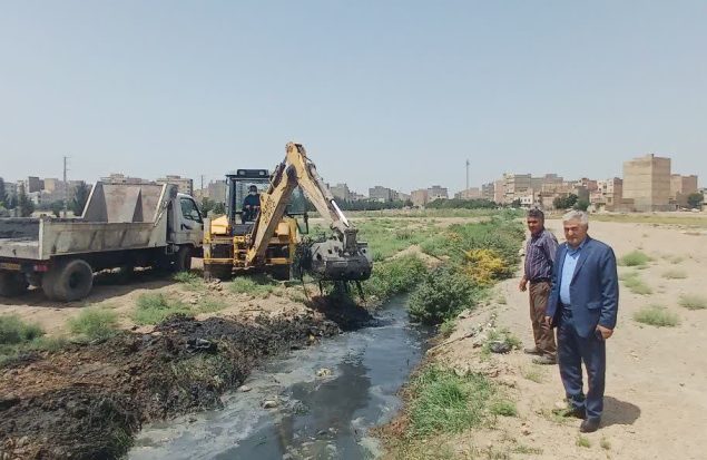 نفس تازه در رگ‌های سبزدشت؛ پاکسازی کانال شقایق تا رودخانه سیاب