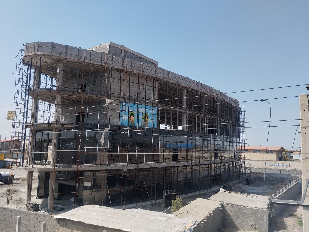 پیشرفت چشمگیر پایانه مسافربری شهید خدمت آیت‌الله ابراهیم رئیسی در گلستان