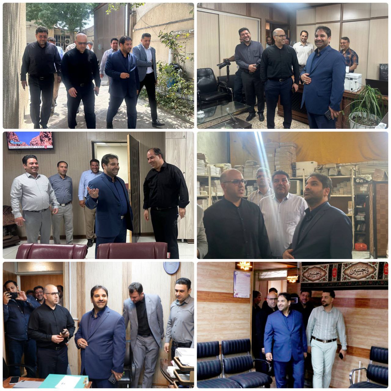 بازدید سرزده شهردار رباط کریم از واحدهای مختلف شهرداری/تکریم ارباب رجوع سرلوحه کار کارمندان