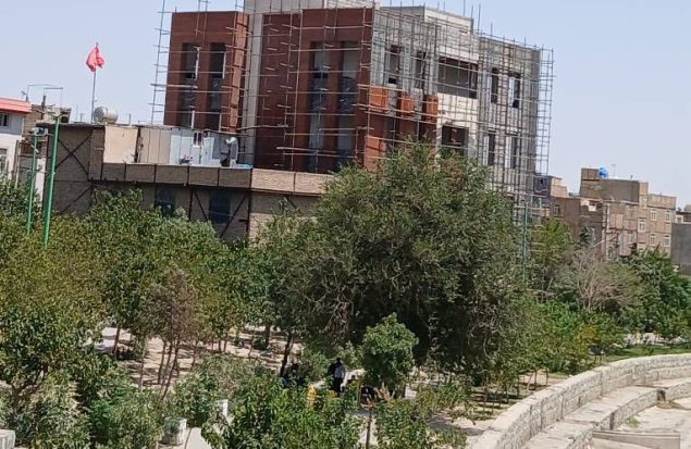 پیشرفت چشمگیر پروژه سرای محله شهید خدمت مالک رحمتی در محله امام رضا