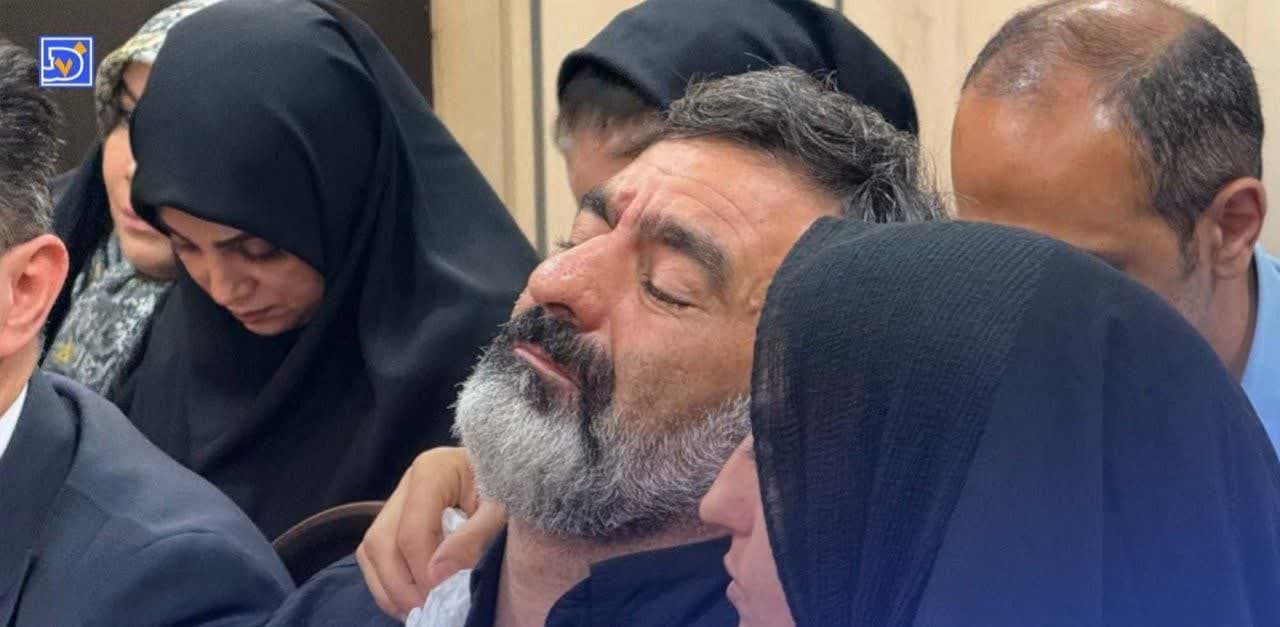 تصاویری از خانواده الهه حسین نژاد در جلسه محاکمه امروز/ لحظه‌ای که عدالت هم گریست...