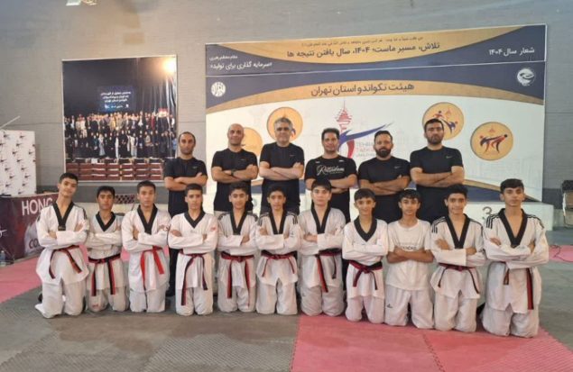 درخشش تیم تکواندوی نونهالان شهرداری گلستان در هفته اول لیگ برتر استان تهران