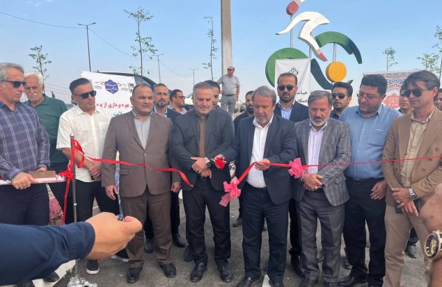 آیین بهره برداری از جاده سلامت و مسیر دوچرخه سواری بوستان زنده یاد عسگری