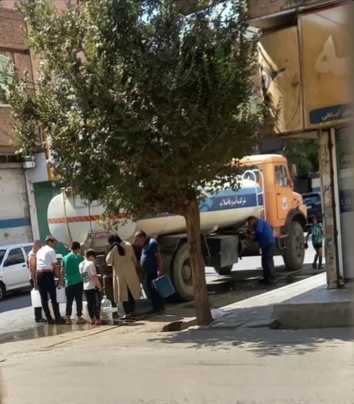 بحران بی‌آبی در نسیم‌شهر؛ آبرسانی سیار در حصارک پایین آغاز شد