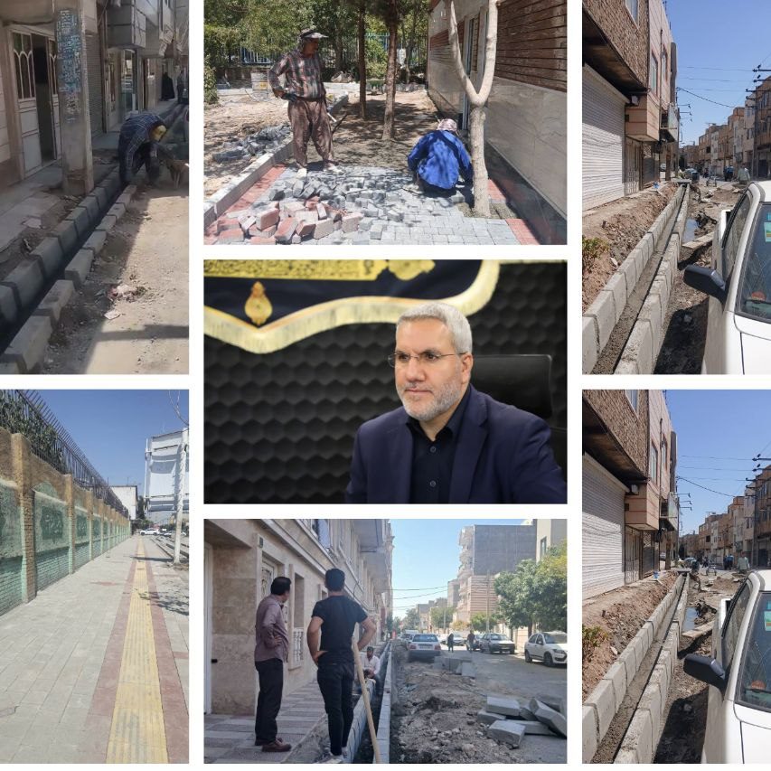 شتاب عمران شهری در گلستان؛ همزمانی عملیات عمرانی در ۷ محله برای افزایش رضایت شهروندان