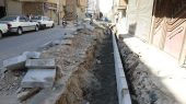 آغاز عملیات اصلاح و تعویض جداول فرسوده در ده‌متری الوند محله سلطان‌آباد