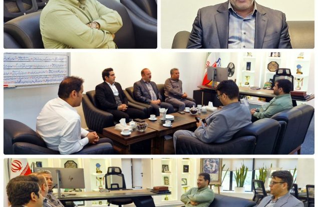 دیدار رئیس هیئت ژیمناستیک استان تهران با دکتر اله یاری شهردار رباط کریم/‍ رباط کریم میزبان رویدادهای ورزشی میشود