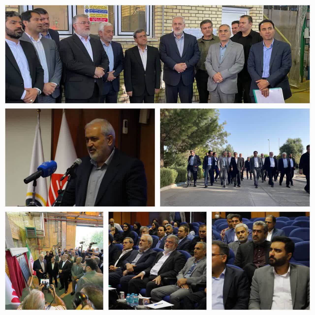 آیین بهره برداری در رباط‌کریم؛ افزایش ۹۰ مگاواتی توان تولید برق با افتتاح طرح‌های جدید نیروگاه پرند