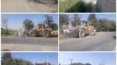 شهرداری رباط کریم پیشرو در راستای آراستگی شهری/نخاله برداری و پاکسازی زمین‌های سطح شهر با قدرت ادامه دارد