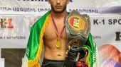 درخشش نوجوان ۱۶ ساله در رقابت‌های جهانی MMA/ حسام؛ پرچم گلستان رو بالا برد