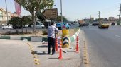 توسعه شهری هوشمند: تعویض استوانه‌های ترافیکی در بلوار شهید همدانی