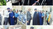 نمایشگاه طراحی با محوریت جنگ ۱۲ روزه در رباط‌کریم برگزار شد
