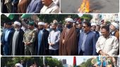 برگزاری راهپیمایی بشارت نصر در شهر پرند