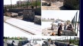 احداث سکوی تماشاگران مجموعه ورزشی روباز آبشناسان