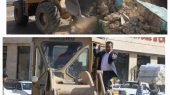 فرمان پیشروی از بالای لودر؛ سازور در میدان آزادسازی قلعه‌میر