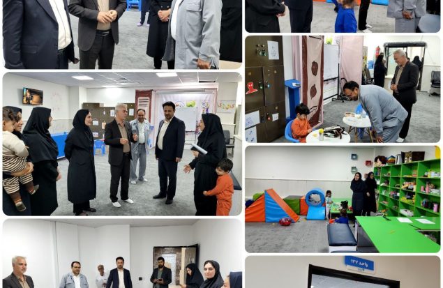 بازدید شهردار و اعضای شورای پرند از واحد ۱۳۷ و مهدکودک شهرداری
