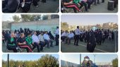 حضور پرشور دانش‌آموزان و شهروندان در دوره‌های اطفای حریق هفته پدافند غیرعامل