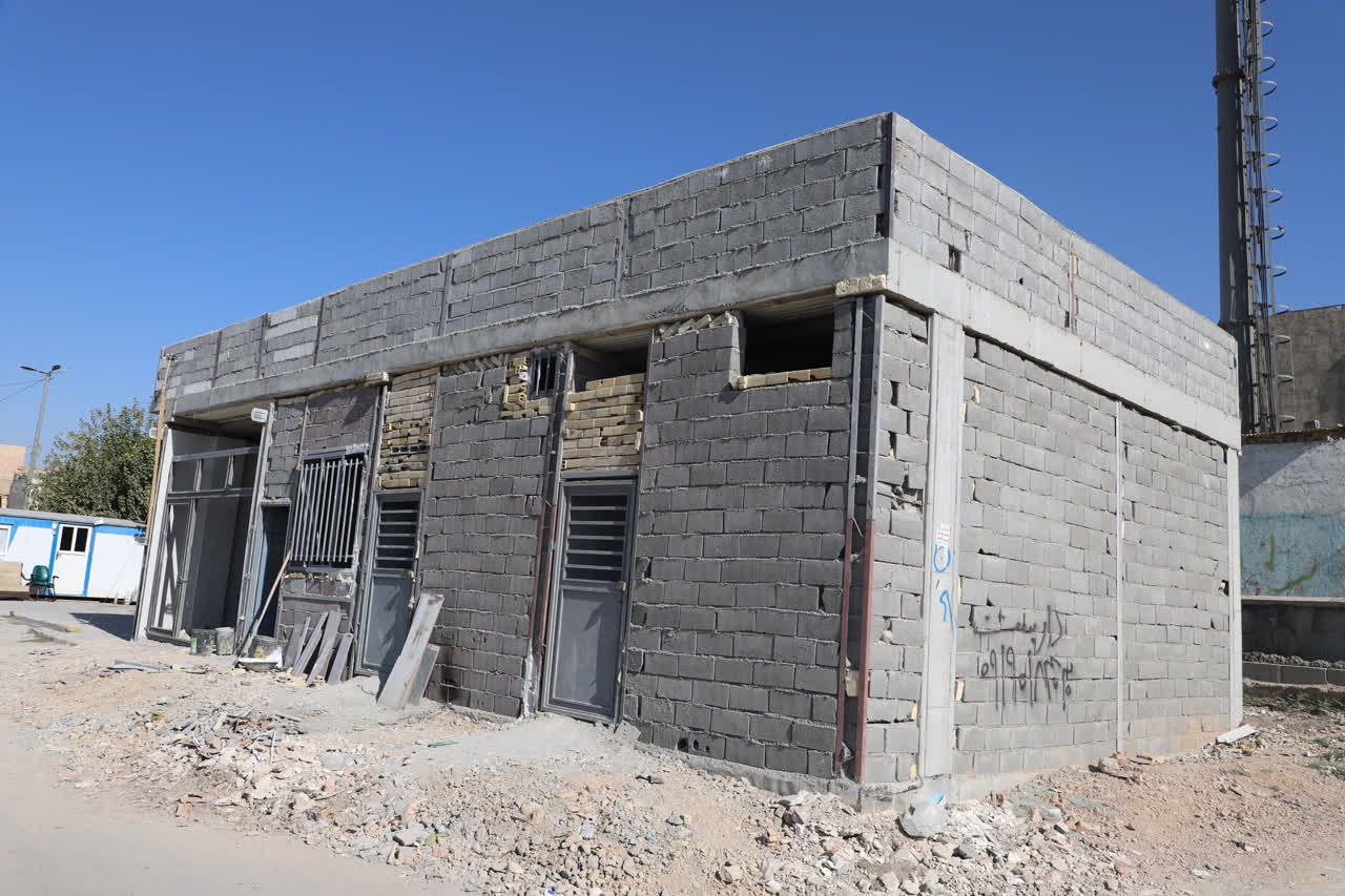 ساخت نمازخانه و سرویس بهداشتی بازار مبل امام رضا (ع)
