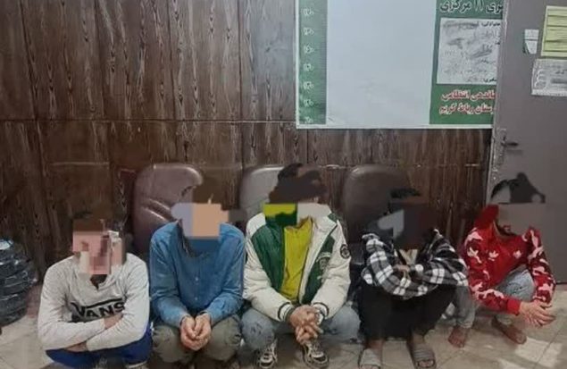 دستگیری باند ۵ نفره سارقان موتورسیکلت در رباط‌کریم
