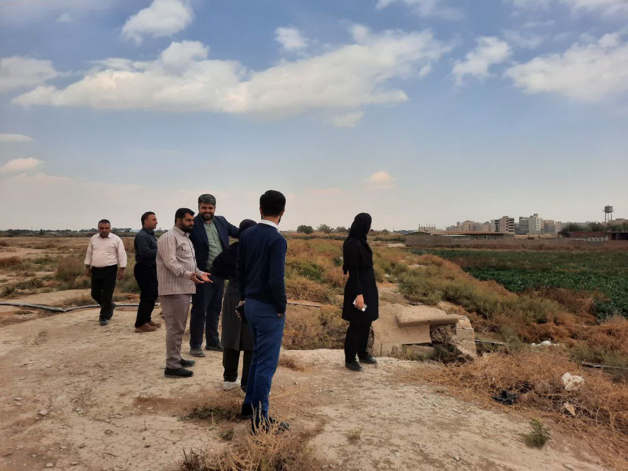 بازگشایی مسیر رودخانه شادچای در گلستان پس از اقدام جهادی شهرداری و ادارات ذیربط