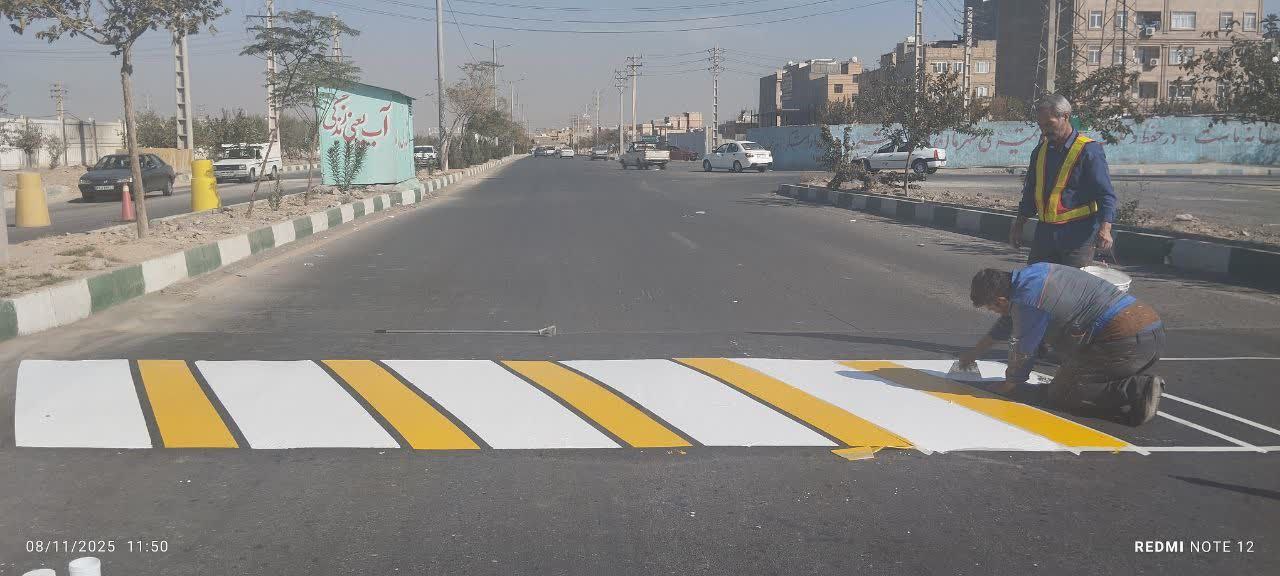 اقدامات تازه برای بهبود ایمنی ترافیکی در معابر شهر گلستان