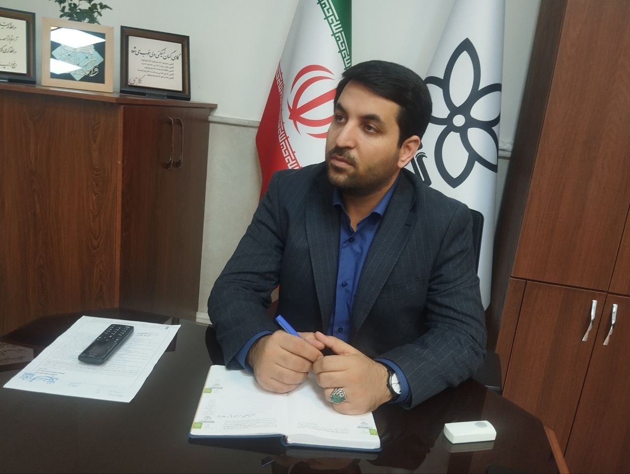 برگزاری جلسه پدافند غیرعامل در شهرداری گلستان