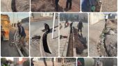 پاکسازی ماهانه ۴۰۰۰ متر از کانال‌های آب و انهار شهر پرند