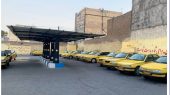 تحقق یکی از مطالبات رانندگان سفیدار/ پایانه تاکسی سفیدار دارای سایه بان طولی شد
