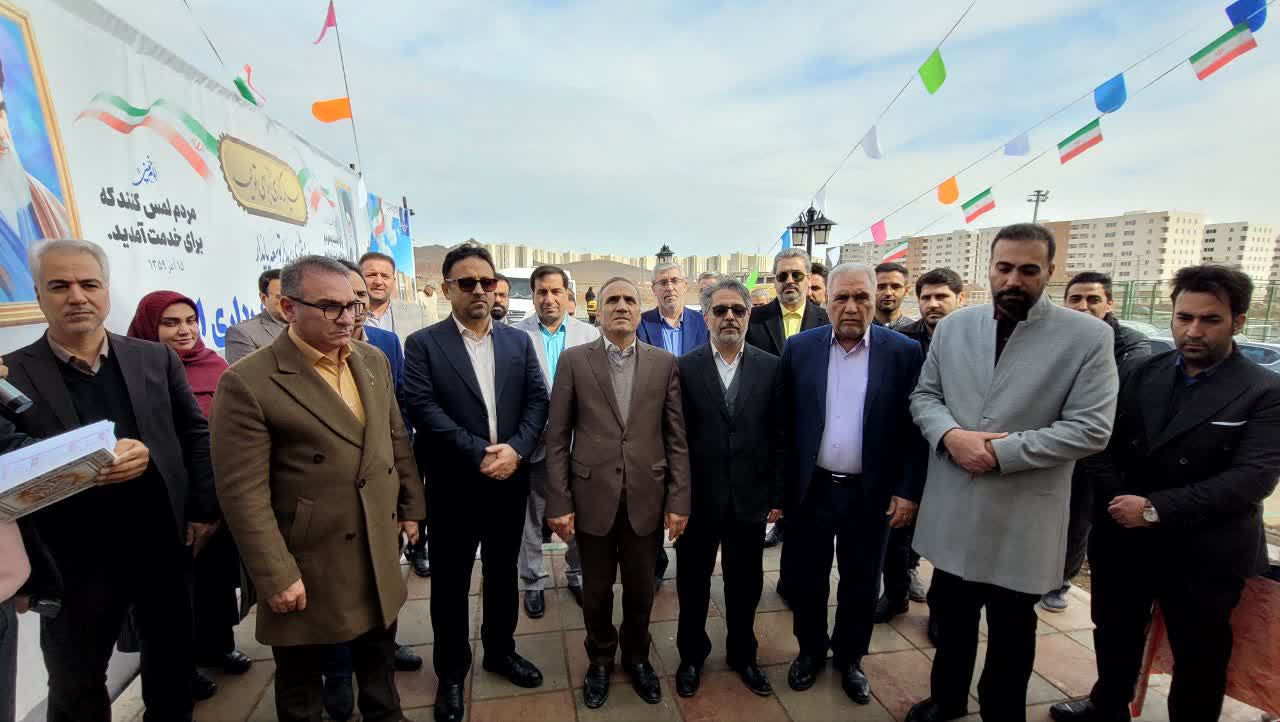 آیین افتتاح خوابگاه ورزشی فاز ۶ پرند