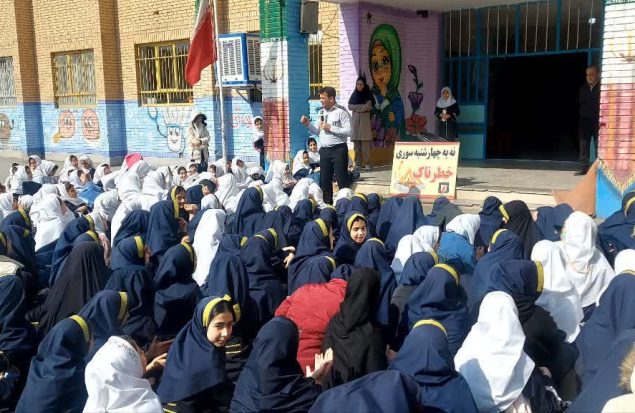 پیک آموزش شهروندی در مدارس گلستان برگزار شد