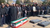 خاکسپاری یک شهید اسلامشهری در امامزاده عقیل