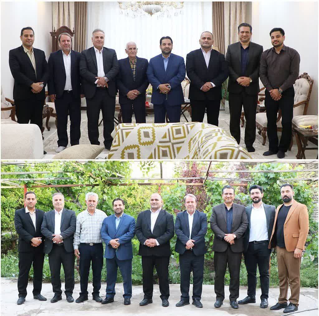 دیدار مدیریت شهری رباط کریم با پیشکسوتان عرصه آموزش و پرورش