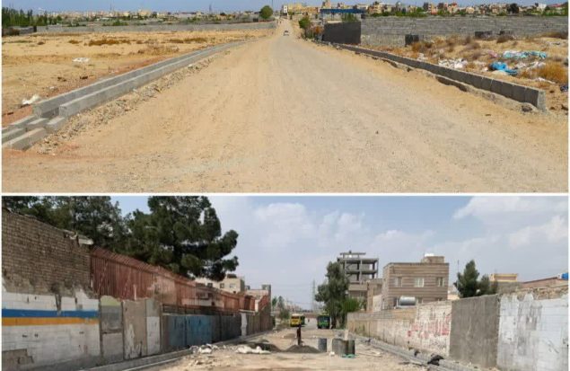 گام بلند شهرداری رباط کریم در بازکردن معابر و بن بست های شهری
