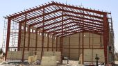 خانه بسکتبال گلستان؛ ادامه روند اجرایی در مراحل دیوارکشی