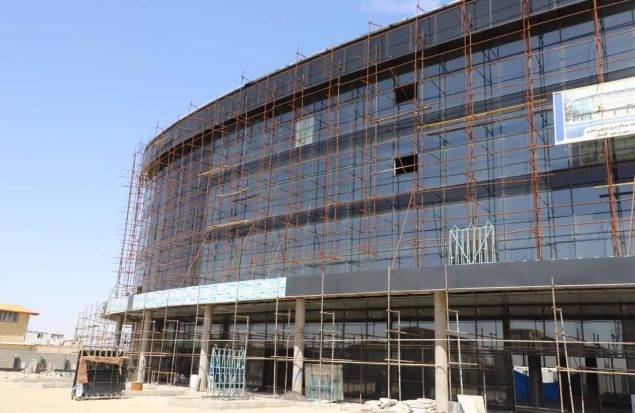 آخرین مراحل آماده‌سازی بزرگ‌ترین پایانه مسافربری شهرستان بهارستان