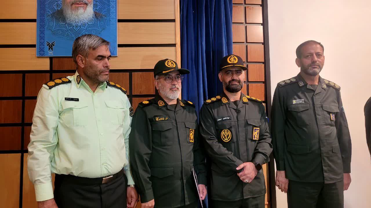آیین تکریم و معارفه فرمانده سپاه حیدر کرار(ع) شهر پرند/ سرگرد علی پایخوان به عنوان فرمانده جدید سپاه پرند معرفی شد